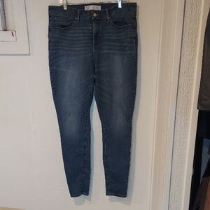 Signature by Levi Strauss Dark Blue Skinny Jeans